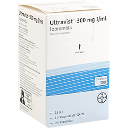ULTRAVIST 300MG MEDIO DE CONTRASTE SOL 100ML BAYER